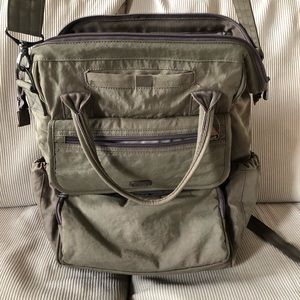 LUG brand VIA North/South 3-in-1 convertible tote